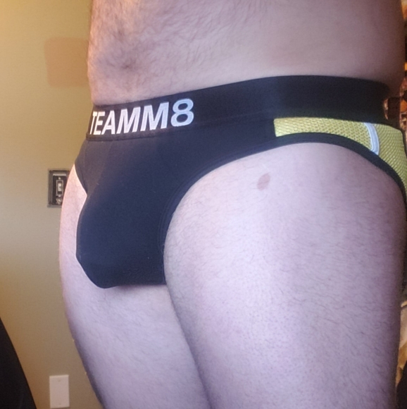 2 black TEAMM8 briefs - Picture 3 of 3